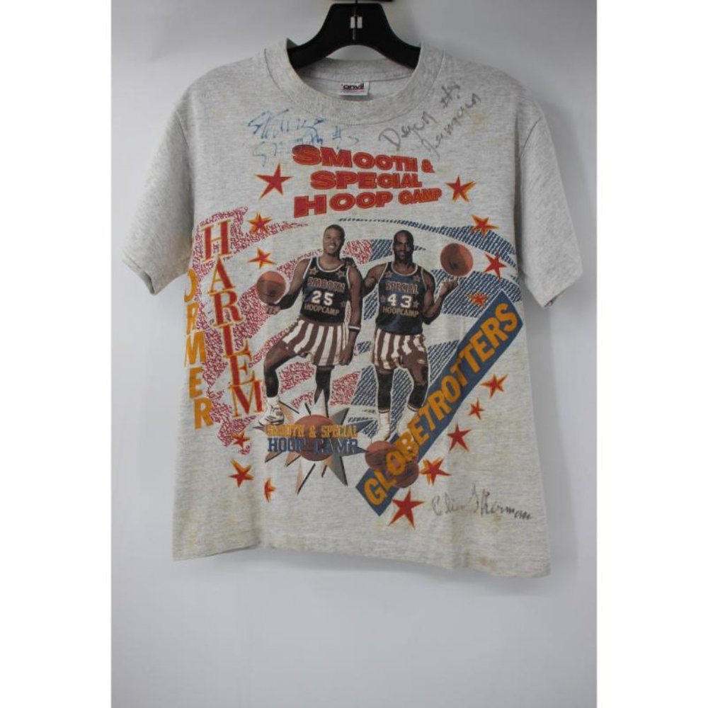 Vintage‎ Globetrotters Shirt Men's XS / Small Smooth & Special Hoop Camp graphic